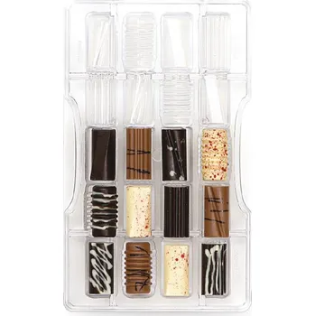 Forma na pečení Polykarbonátová forma na čokoládu Assortiti - Decora