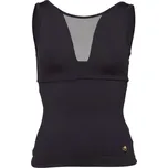 Dámský top GOLDBEE SHAPING LONG TOP MESH L Černá, Zlatá