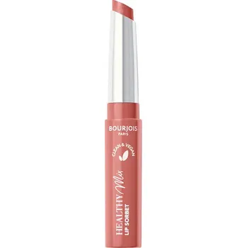 Rtěnka Bourjois Healthy Mix Clean Lip Sorbet veganská hydratační rtěnka 06 Peanude Butter 7.4g