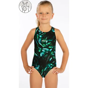 Dívčí plavky Litex Jednodílné sportovní dívčí plavky 6F399 6F399 146