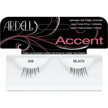 Ardell Accent 1 pár umělých řas 308 Black