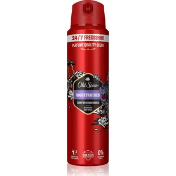 Kosmetika Old Spice Nightpanther deodorant a tělový sprej pro muže 200 ml