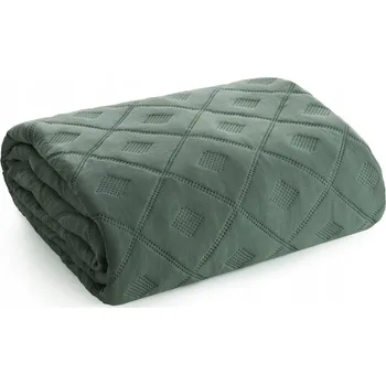 Prostěradlo Přehoz na postel Eurofirany polyester 220 cm x 240 cm zelený