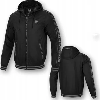 Pánská větrovka Pitbull pánská větrovka s kapucí Whitewood, velikost 3XL