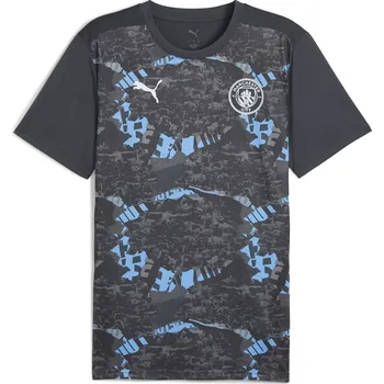 Pánské Tričko PUMA MCFC PREMATCH SS JERSEY 77915574 – Šedá XS
