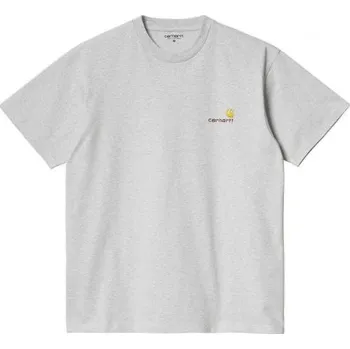 Pánské oblečení TRIKO CARHARTT WIP American Script S/S - šedá - M + při osobním odběru 941 Kč