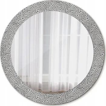 Zrcadlo Nástěnné Zrcadlo Rám Glamour Květinový vzor 70cm