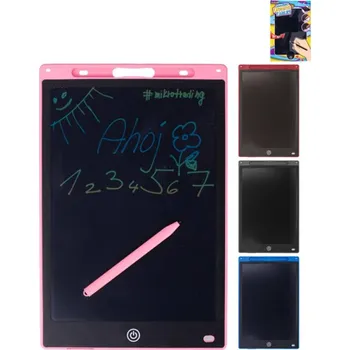 Magnetická kreslící tabulka Tablet tabulka kreslicí magický 29x19cm set s perem na baterie 4 barvy