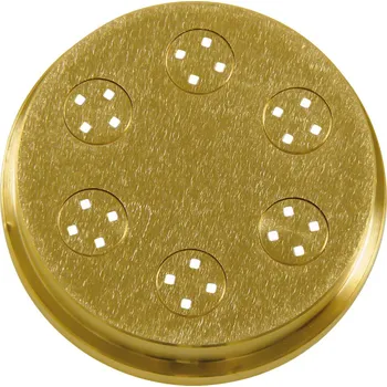 Strojek na těstoviny G.Gastro Commercial Pasta Extruder Die – Square Spaghetti 2 mm – Ø59 mm – Fits NMSM4 – Made in Italy