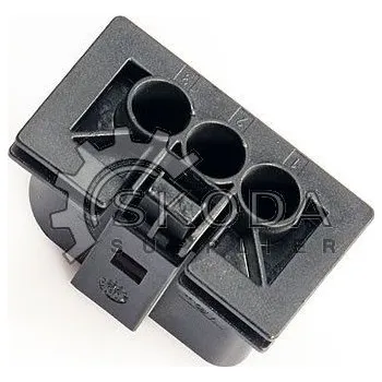 Auto elektroinstalace Opravářská sada kabelů, ventilátor chladiče ŠKODA Original OEM 1J0906233