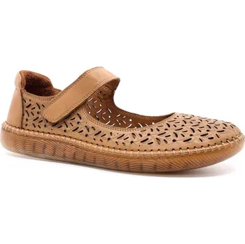 Dámské polobotky KLOP 999 1115-03 taba, dámská letní obuv vel.37