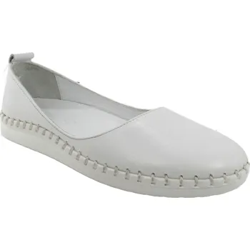 Dámské polobotky Dámské celokožené lodičky WILD 064-6014-1 bílé bílá 38