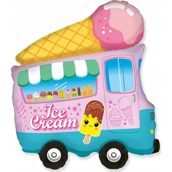 Balónek Fóliový balónek 24 FX - Auto se zmrzlinou