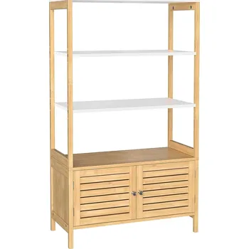 regál CALICOSY Malý úložný prostor se 2 dvířky a 3 policemi - délka 70 cm