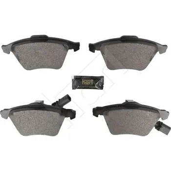 Brzdová destička Sada brzdových destiček, kotoučová brzda HART 261 850