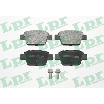 Auto-moto Sada brzdových destiček, kotoučová brzda LPR 05P1269