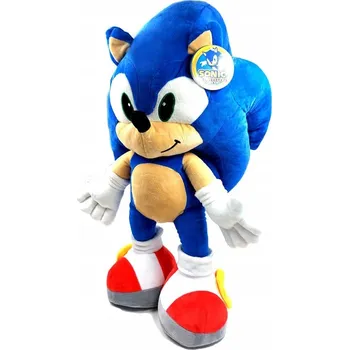 plyšák Velký Modrý Ježek Plyšová Hračka 80 cm Hračka SONIC