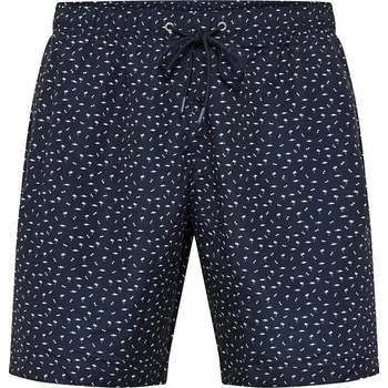 Pánské plavky Pánské plavky NORTH LATITUDE černé potisk letních motivů 6XL - 8XL NORTH ODE-NO-51139-0001 - 7XL