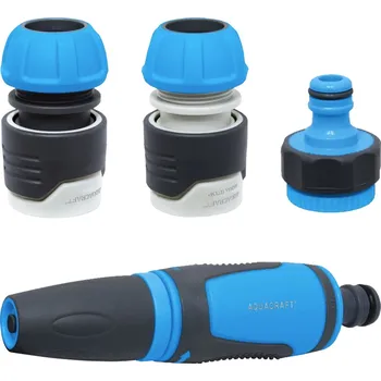 Zahrada AQUACRAFT XT950390 (AQUACRAFT Rozstřikovač soft-touch + spojky 1/2" + adaptér 3/4"-1/2")