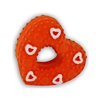 Hračka pro psa Akinu Srdíčko latexová hračka pro psy 9 cm