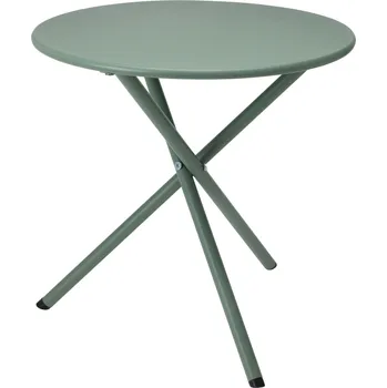Zahradní nábytek Ambiance Kovový zahradní stolek, Ø 48 cm, zelený