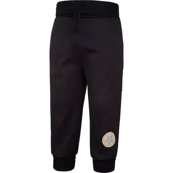 LITTLE ANGEL kalhoty Softshell Stretch náplet černá vel. 122 cm