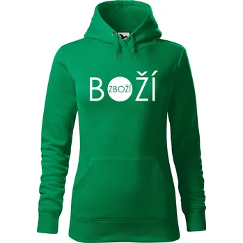 Pánská mikina Dámská mikina Boží zboží Velikost (žena): 2XL, Vyberte barvu: Středně zelená