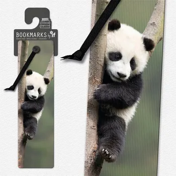 Doplněk ke knize 3D ZÁLOŽKA DO KNIHY SE VZOREM PANDA – Dárek pro dívku