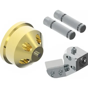 Strojek na těstoviny G.Gastro Kit "Penne" for electric pasta machine – Stainless steel - Fits NMSM8 - Length adjustable