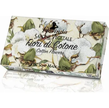 Koupelová kosmetika Florinda Přírodní mýdlo Bavlníkové květy 100g