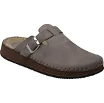 SANTÉ CB/23010 TAUPE dámský pantofel Barva: Šedá, Velikost: 40, Stélka: Kožená