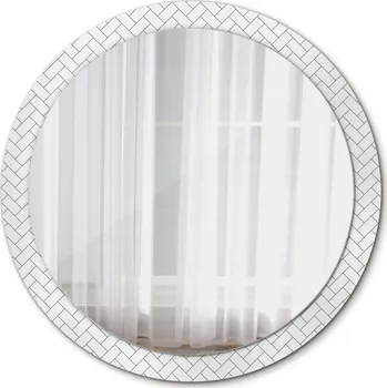 Zrcadlo Nástěnné Zrcadlo Rám Glamour Rybí kost 100 cm