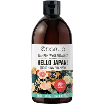 Šampon Barwa Hair Journey vyhlazující šampon hello Japan!, 380 ml