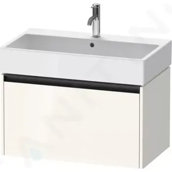 Koupelnový nábytek Duravit Ketho.2 Umyvadlová skříňka 44x78x46 cm, 1 zásuvka, lesklá bílá, K25077022220000