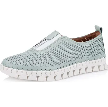 Dámské mokasíny Iberius Dámské mokasíny IBERIUS P420-2002-619 zelená S5 36