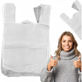 Igelitová Taška taška HDPE 25/45 8my 200ks igelitky