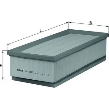 Vzduchový filtr Vzduchový filtr MAHLE LX 2022