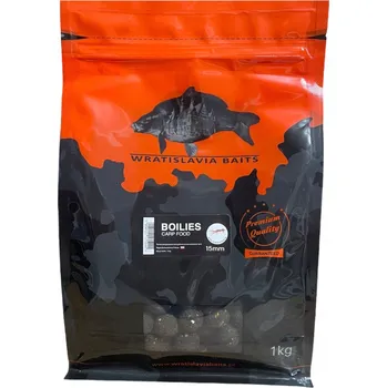 Boilies BOILIES CARP FOOD WRATISLAVIA BAITS KALAMÁRY 1KG 15MM