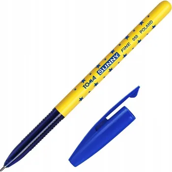 Kancelářské Propiska na psaní MODRÉ barvy Toma PENS 30 kusů