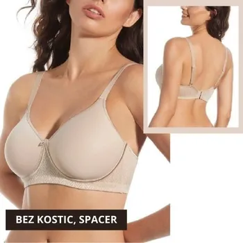 Podprsenka Dámská podprsenka SELENE MANUELA - Tierra (béžová) - 80C