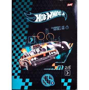 DESKY S GUMIČKOU A4 HOT WHEELS Unipap St. Majewski