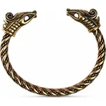 Drakkaria - splétárna DREKI, vikinský drak, náramek, bronz