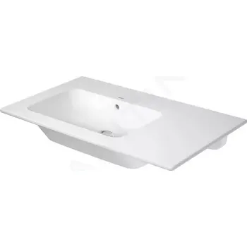 Umyvadlo Duravit ME by Starck Asymetrické umyvadlo 83x49 cm, bílá, 2345830060