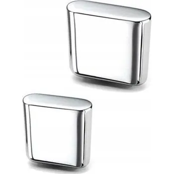 Nábytkové kování Nábytková úchytka Estamp chrom lesk 34x14 mm Fave 8171.400