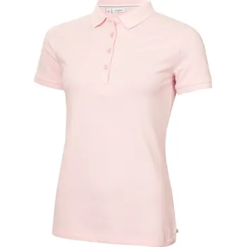Calvin Klein Golf Short-Sleeve Performance Polo Shirt Pale Pink 12 (M)