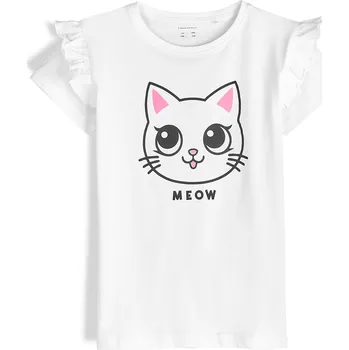 Dívčí tričko GATE Bavlněné tričko s potiskem 5Y 425-0229/10