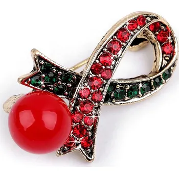 Brož Brož s broušenými kamínky