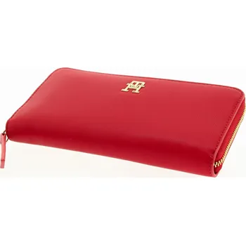 Peněženka TOMMY HILFIGER Dámská červená peněženka AW0AW17266-XLG-633 Velikost