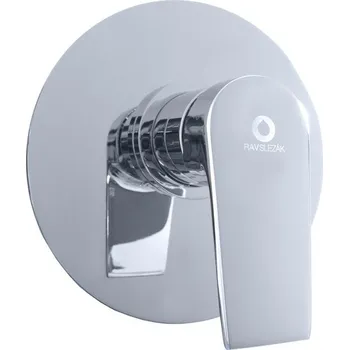 Vodovodní baterie RAV Slezák - COLORADO - Sprchová baterie podomítková 1-cestná s tělesem, Chrom CO183L CO183L