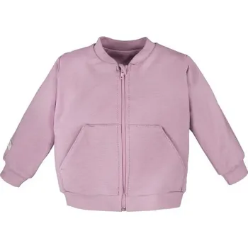 Eevi Mikina na zip Simply Comfy VŘESOVÁ - 62